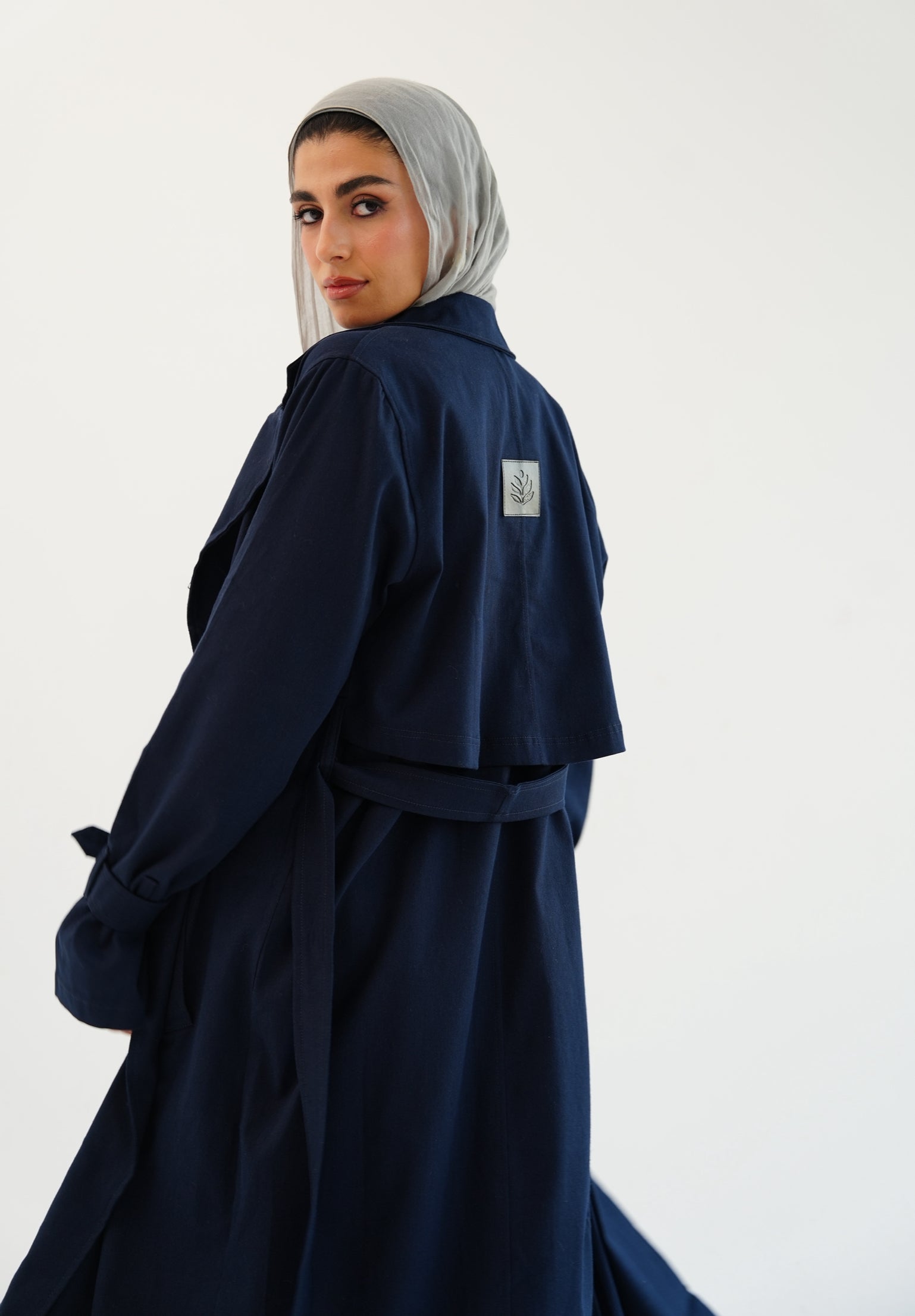 Trench Coat -Navy