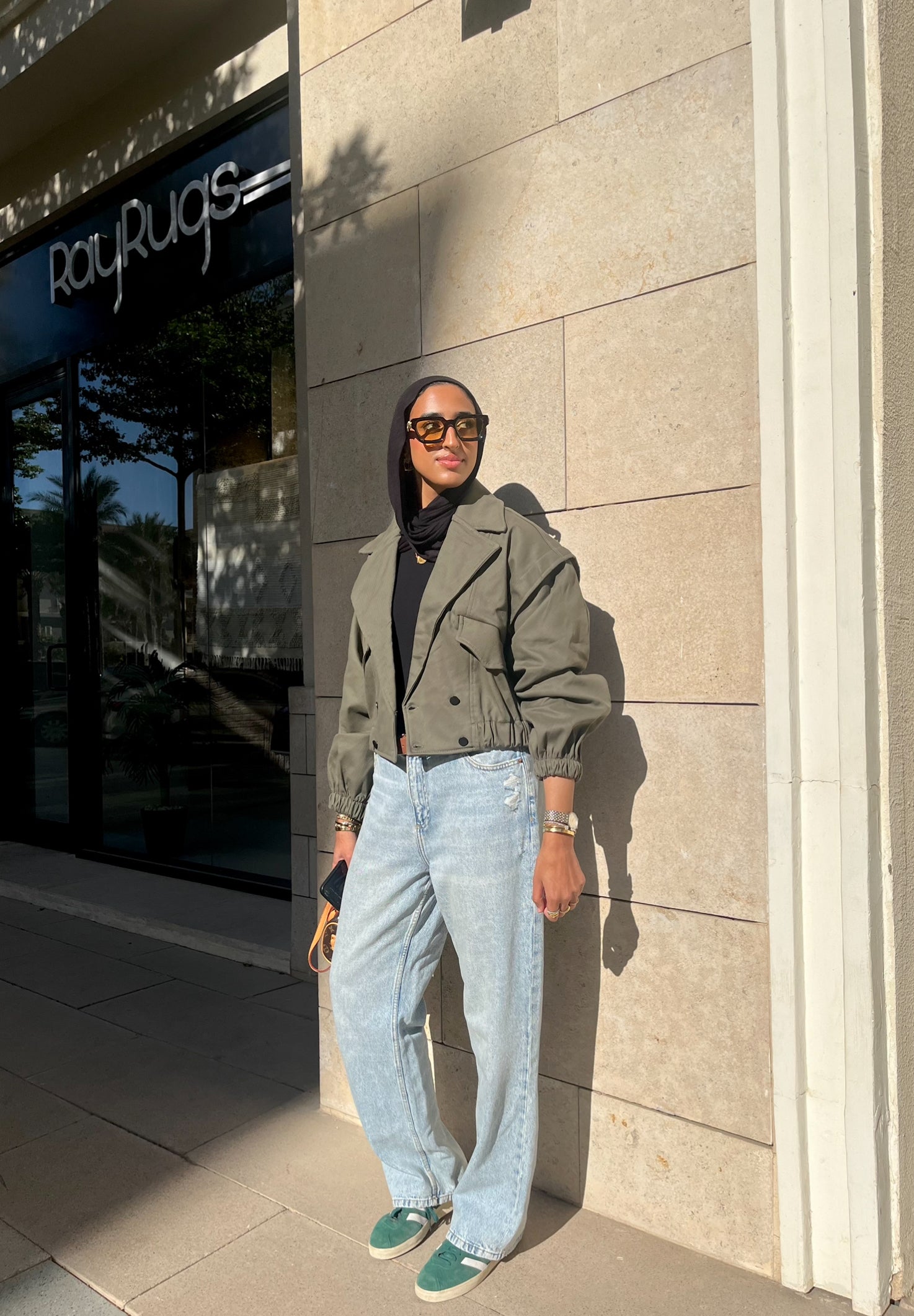 Balloon Jacket- olive