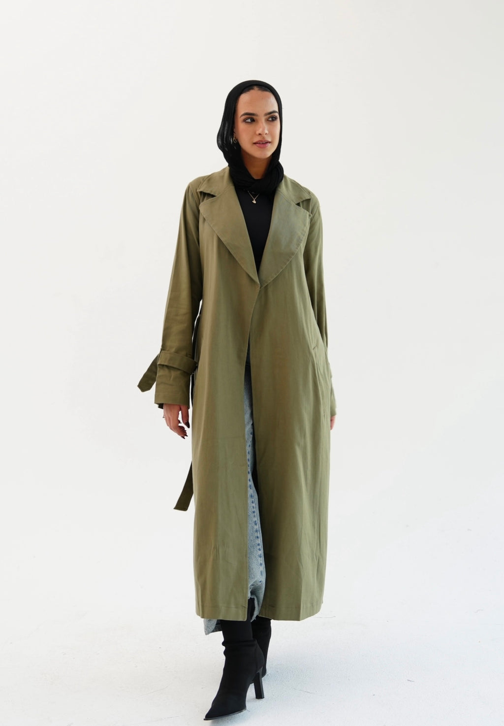 Trench Coat - olive
