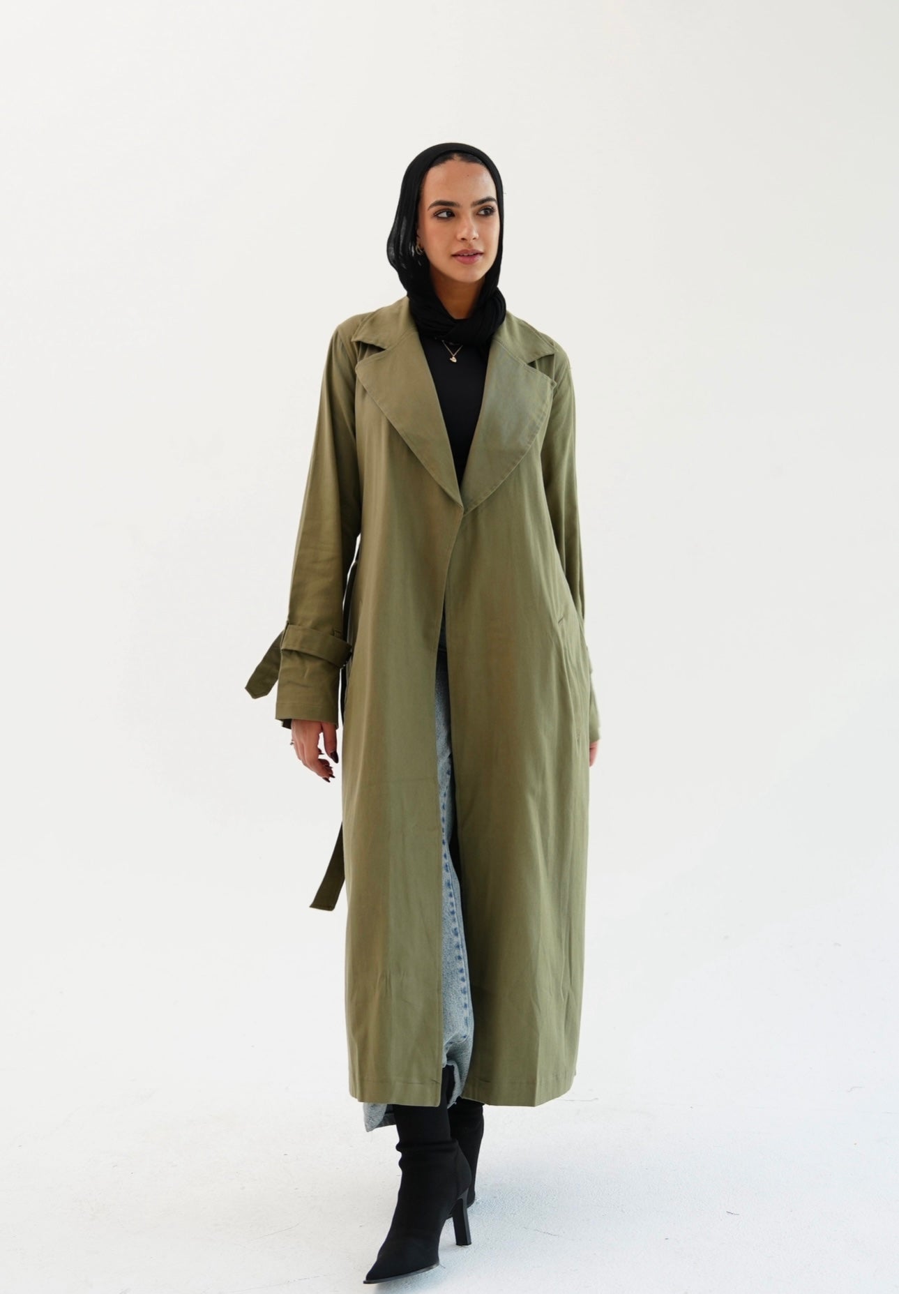 Trench Coat - olive