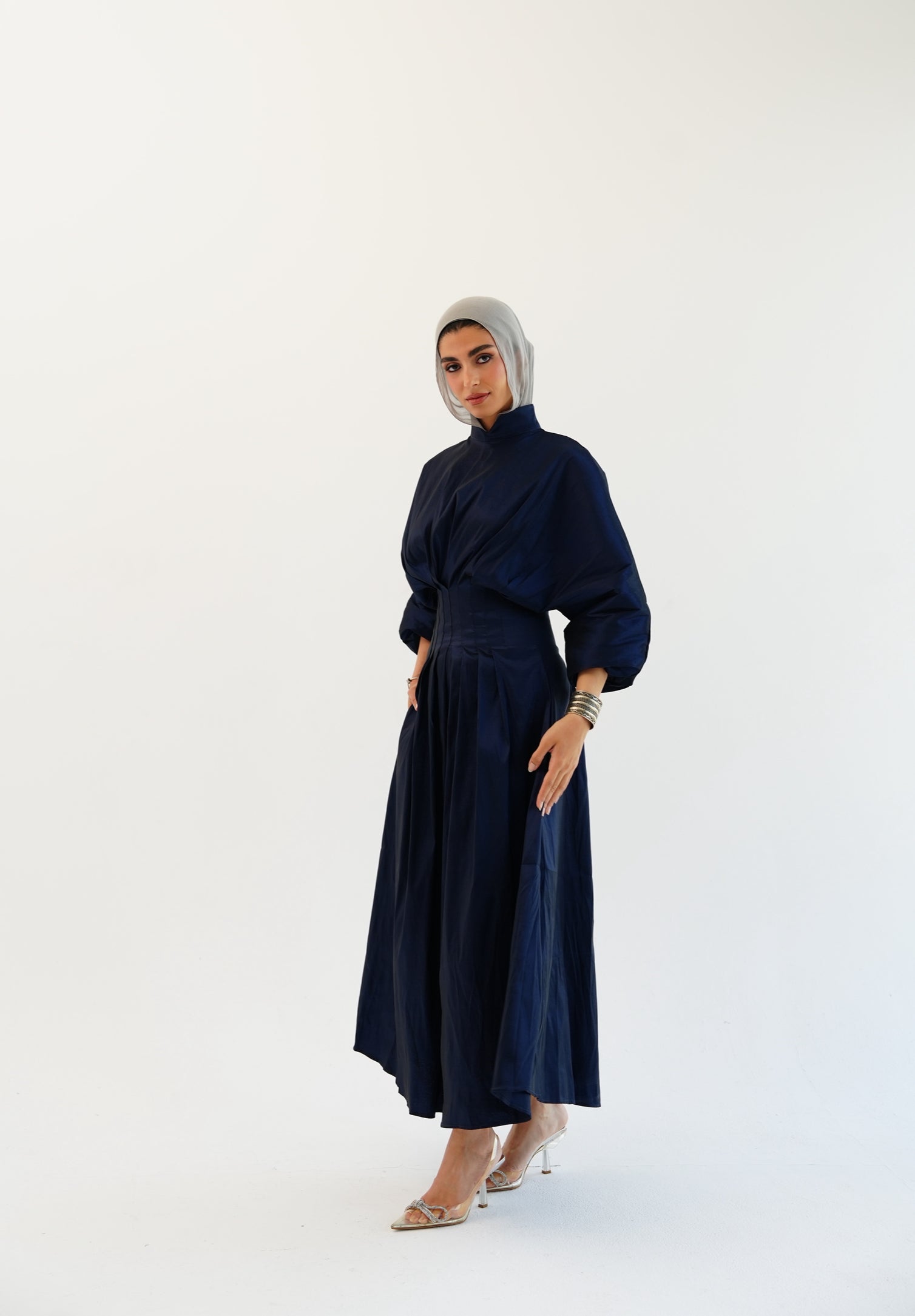 The Glow Dress- Navy