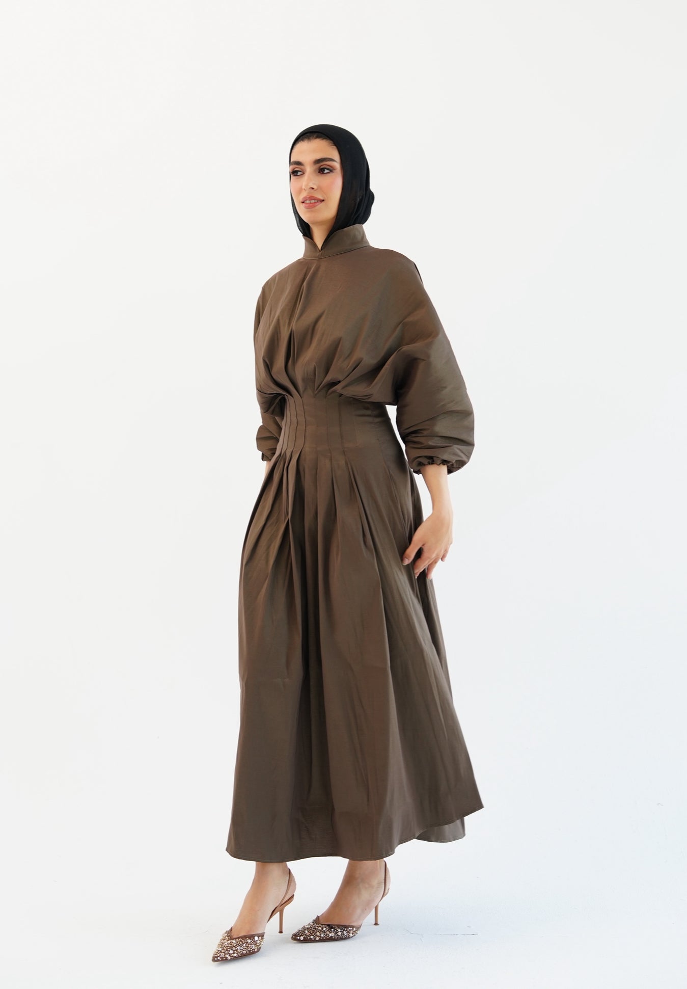 The Glow Dress - olive