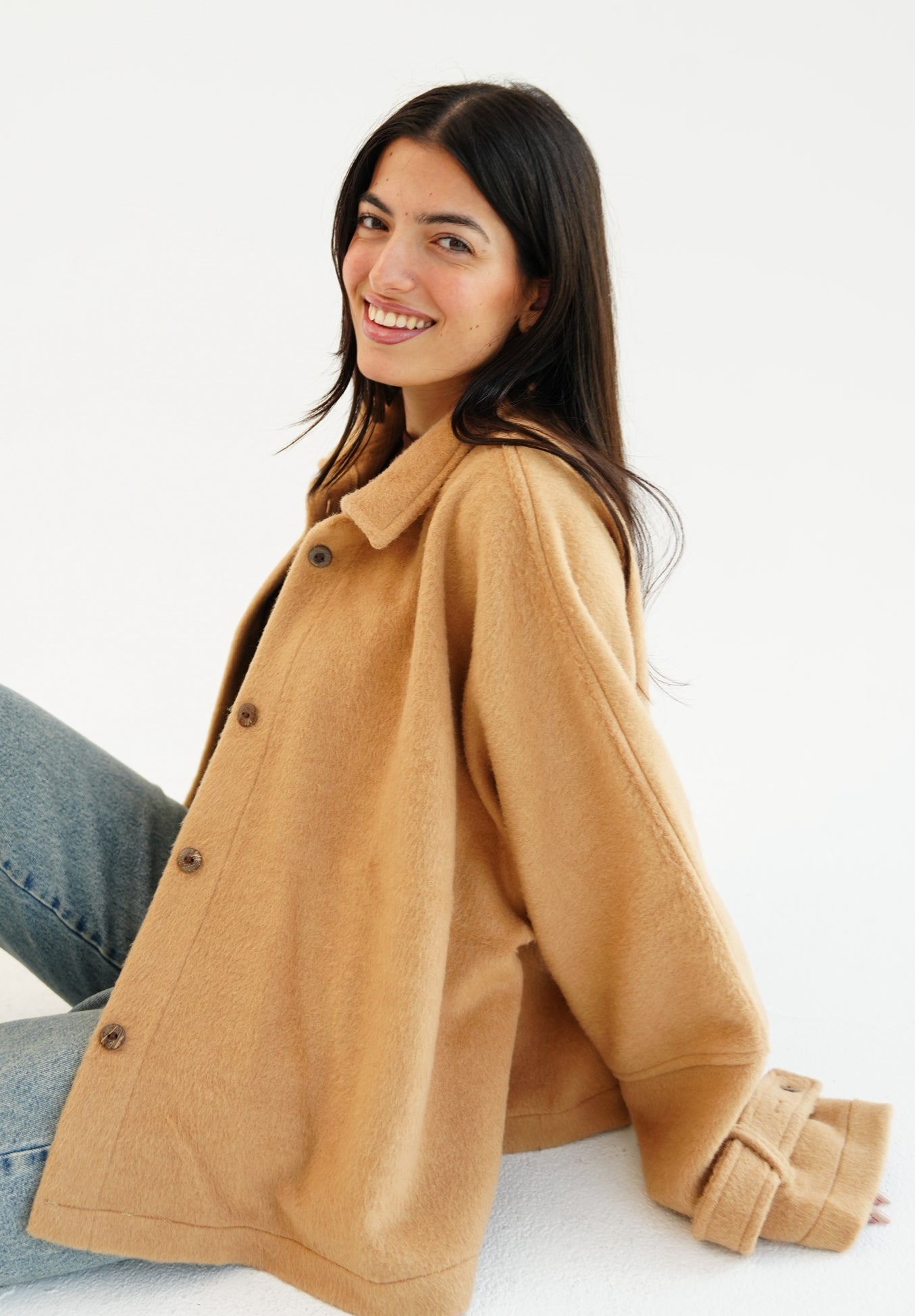 The Heavy Wool Trench- Camel