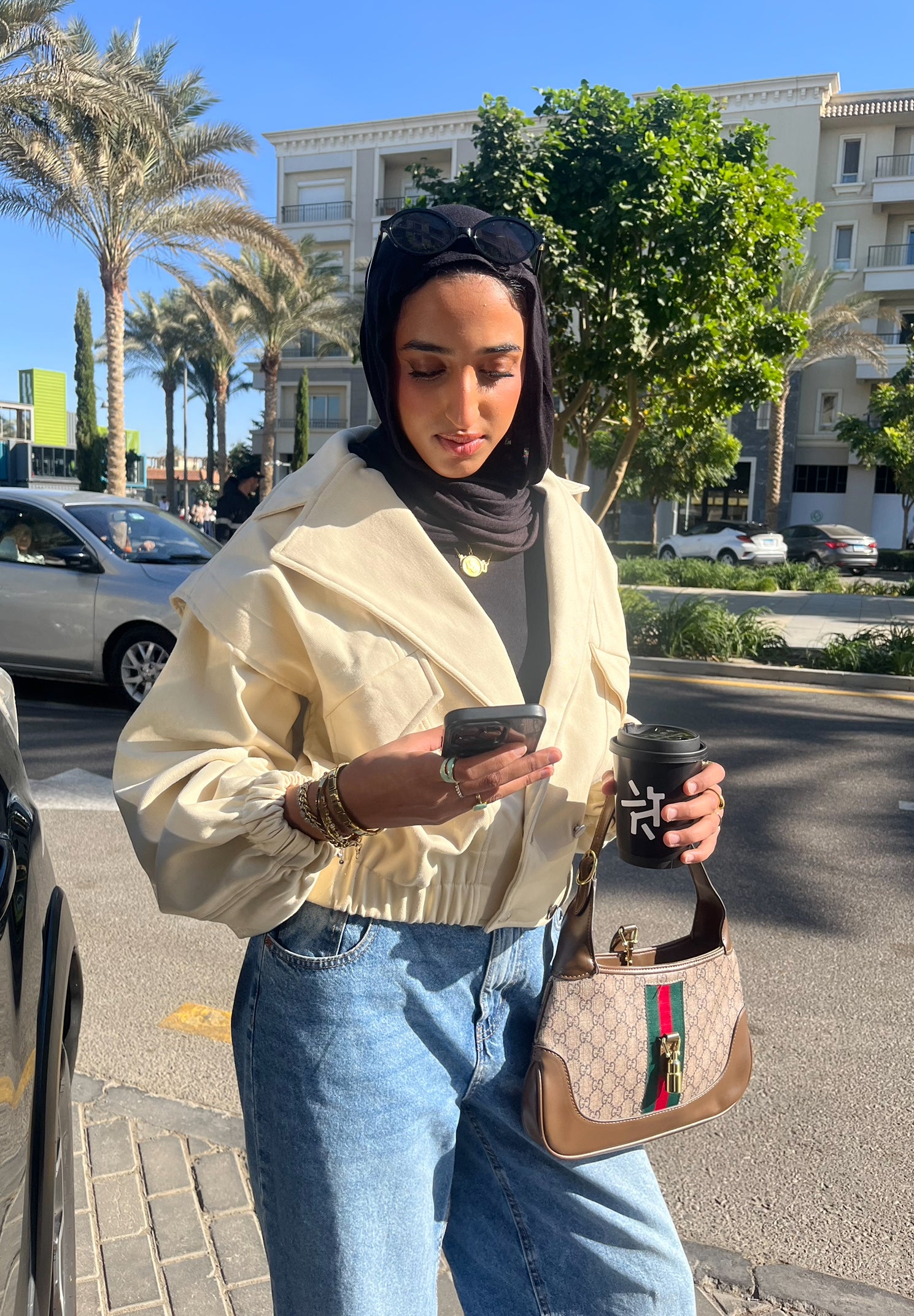 Balloon Jacket - cream