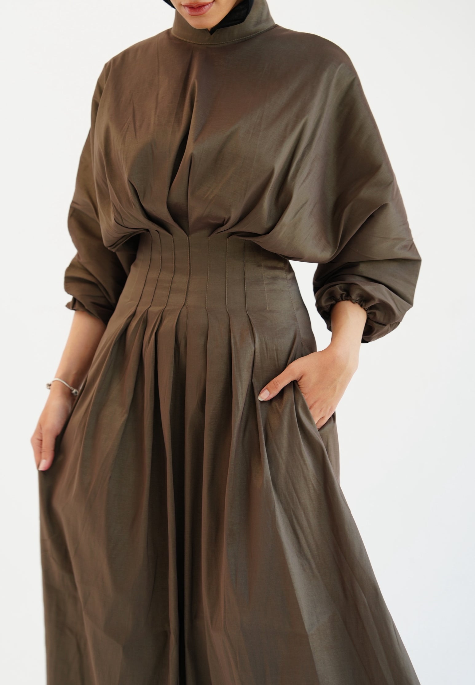 The Glow Dress - olive