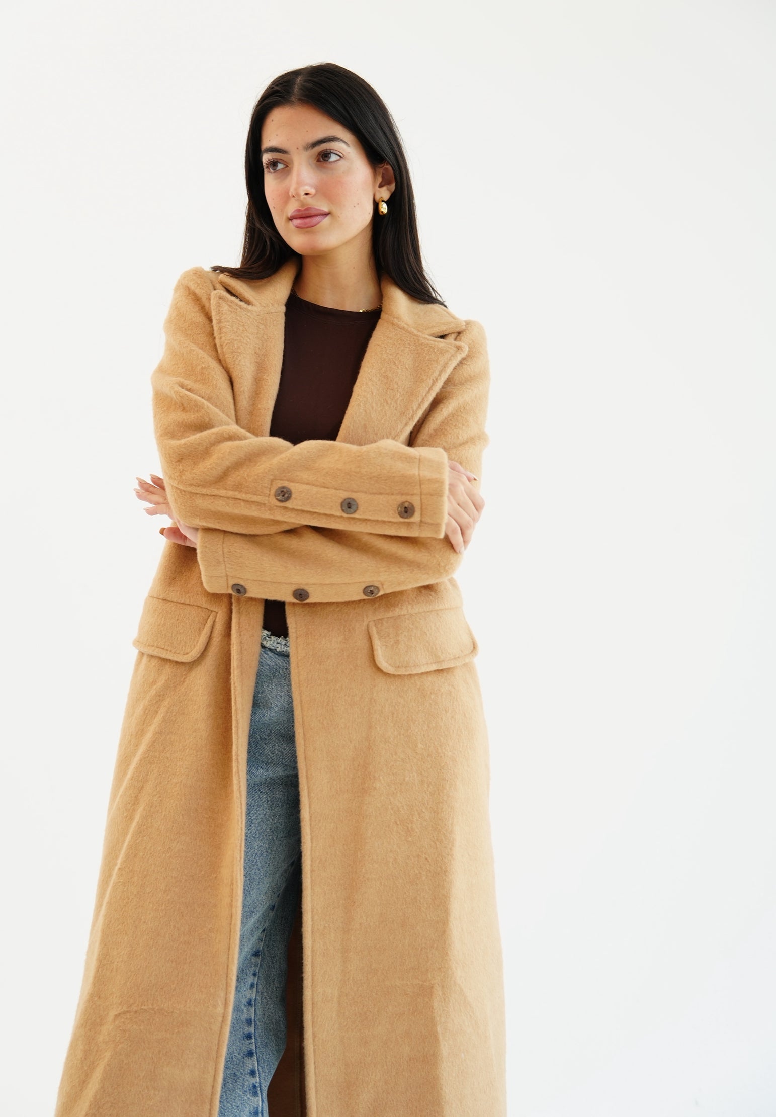 Wool coat - Camel