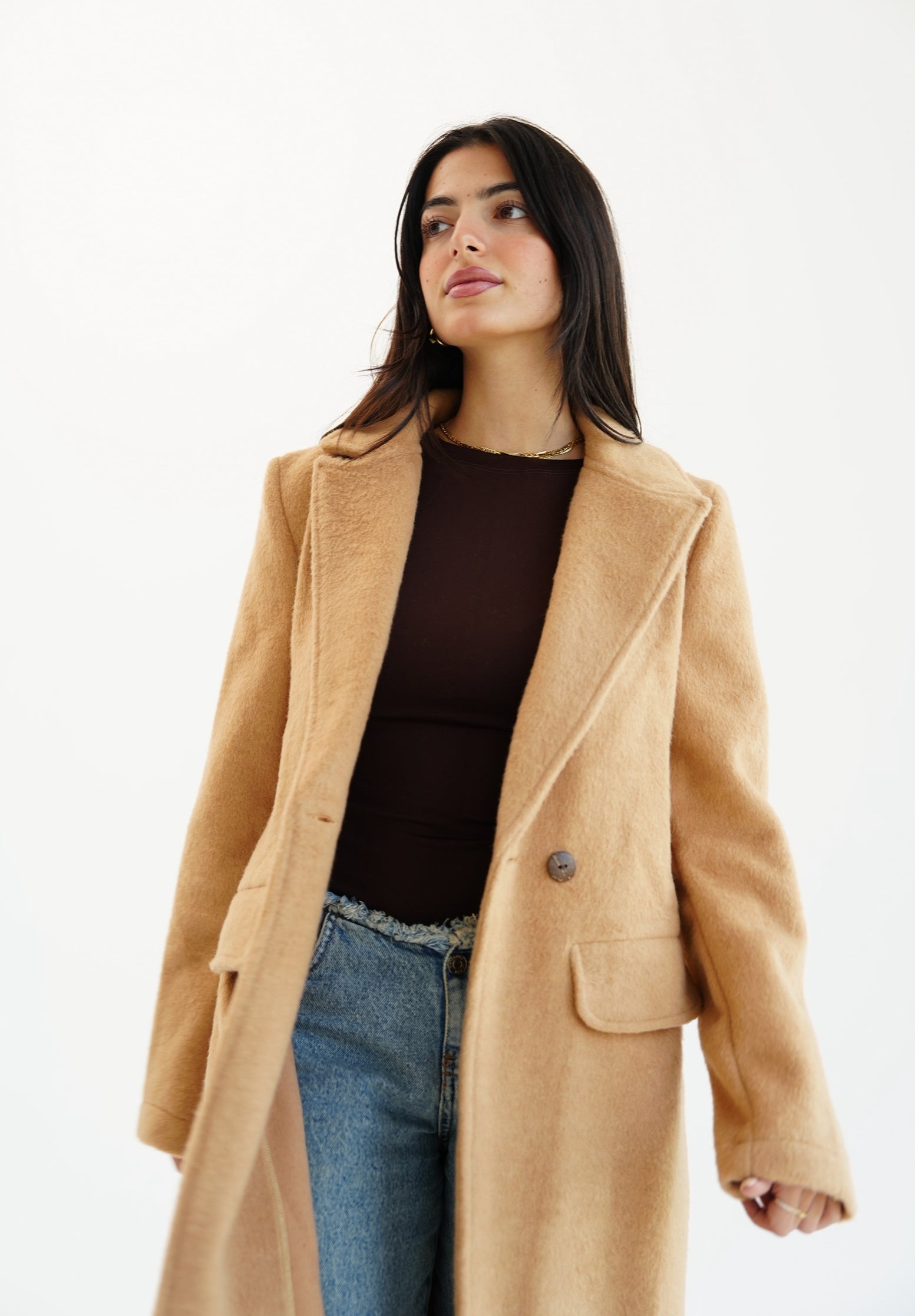 Wool coat - Camel