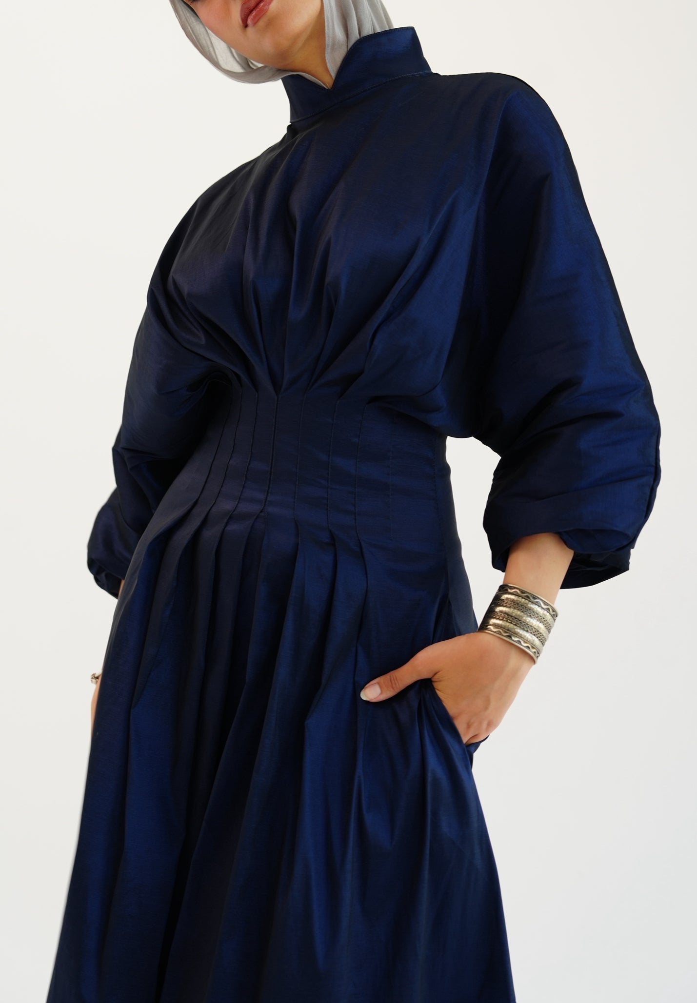 The Glow Dress- Navy