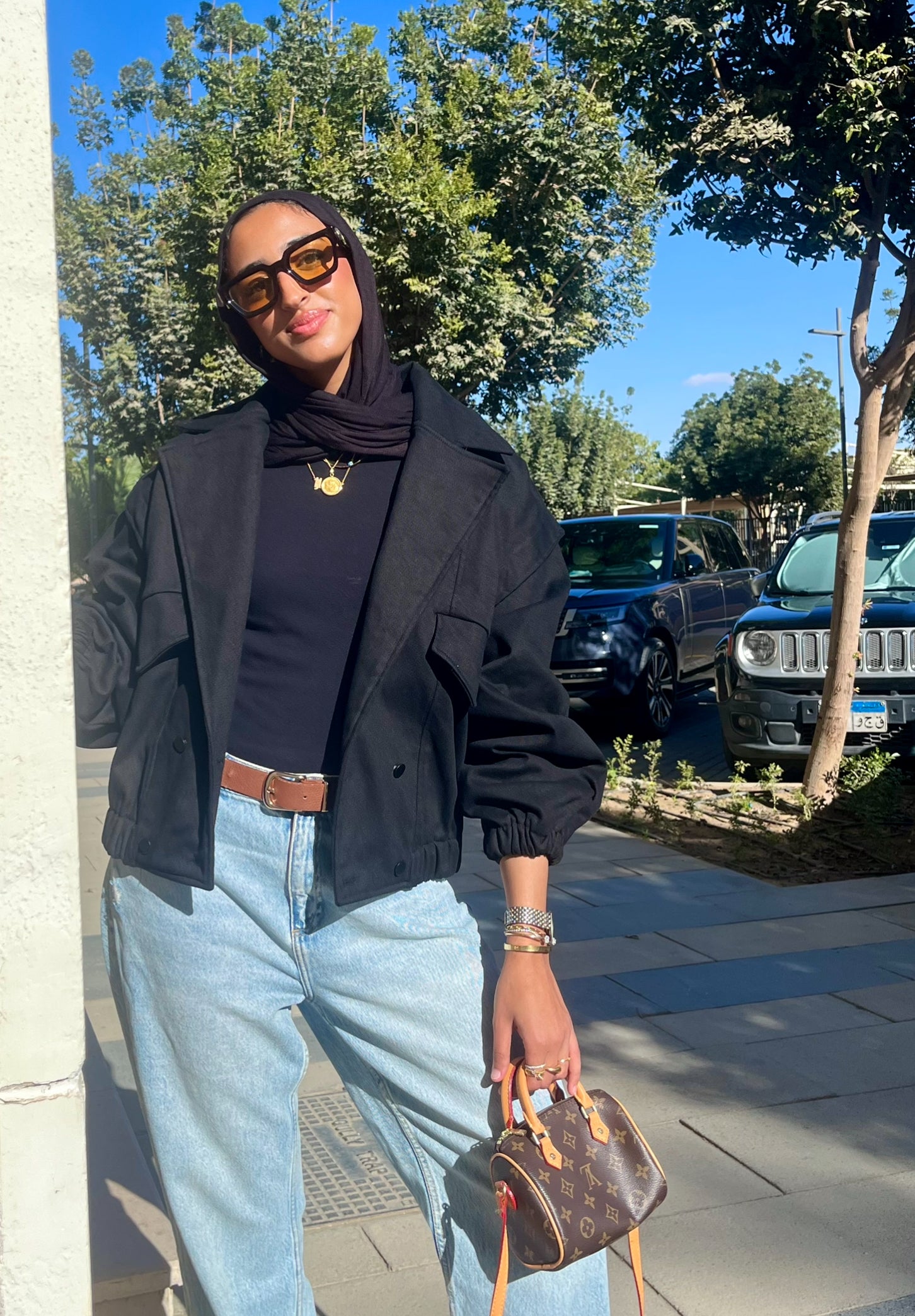 Balloon Jacket - black