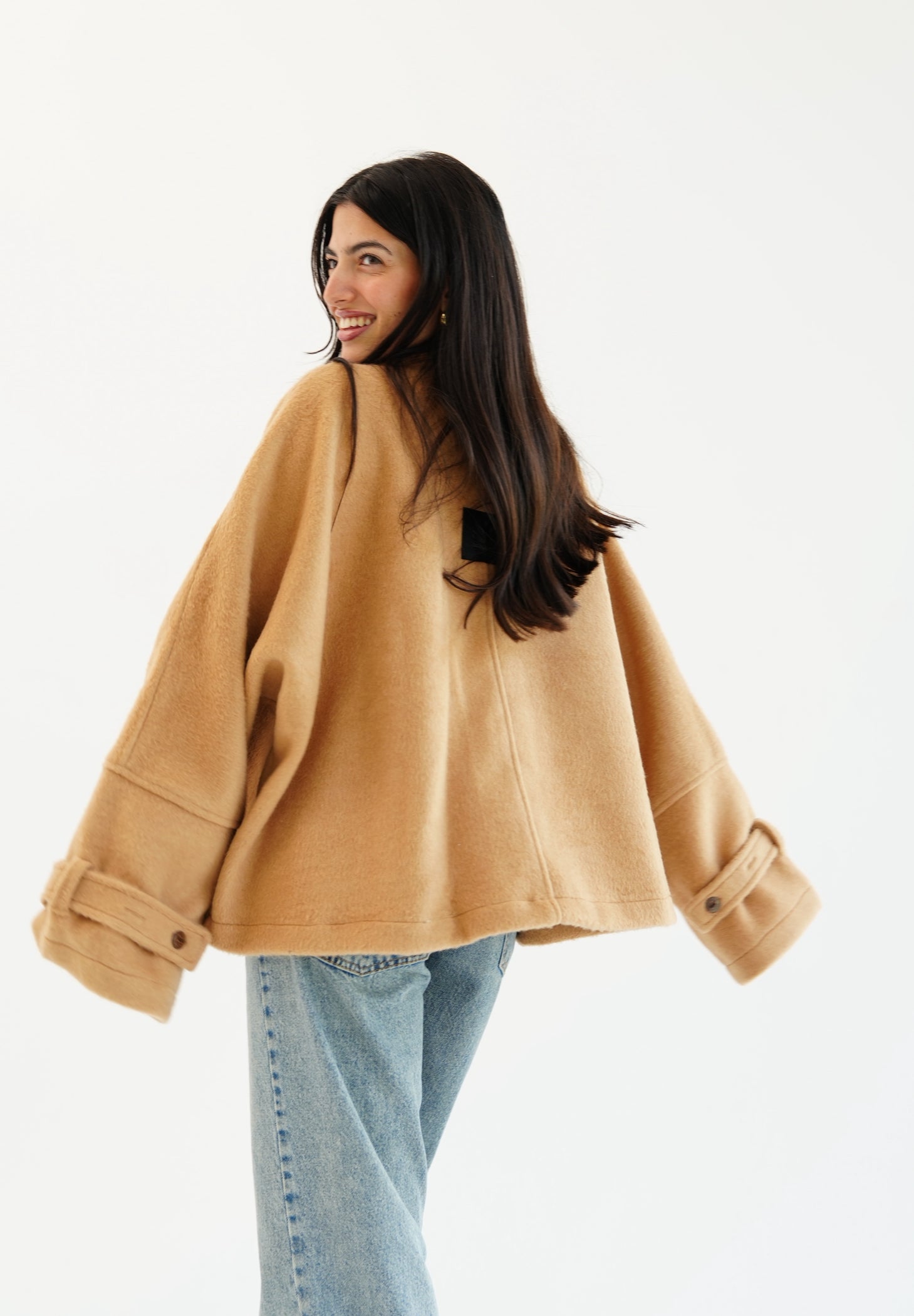 The Heavy Wool Trench- Camel