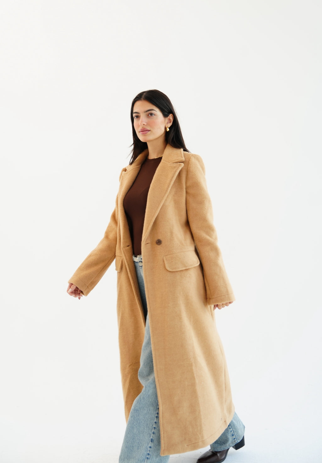 Wool coat - Camel