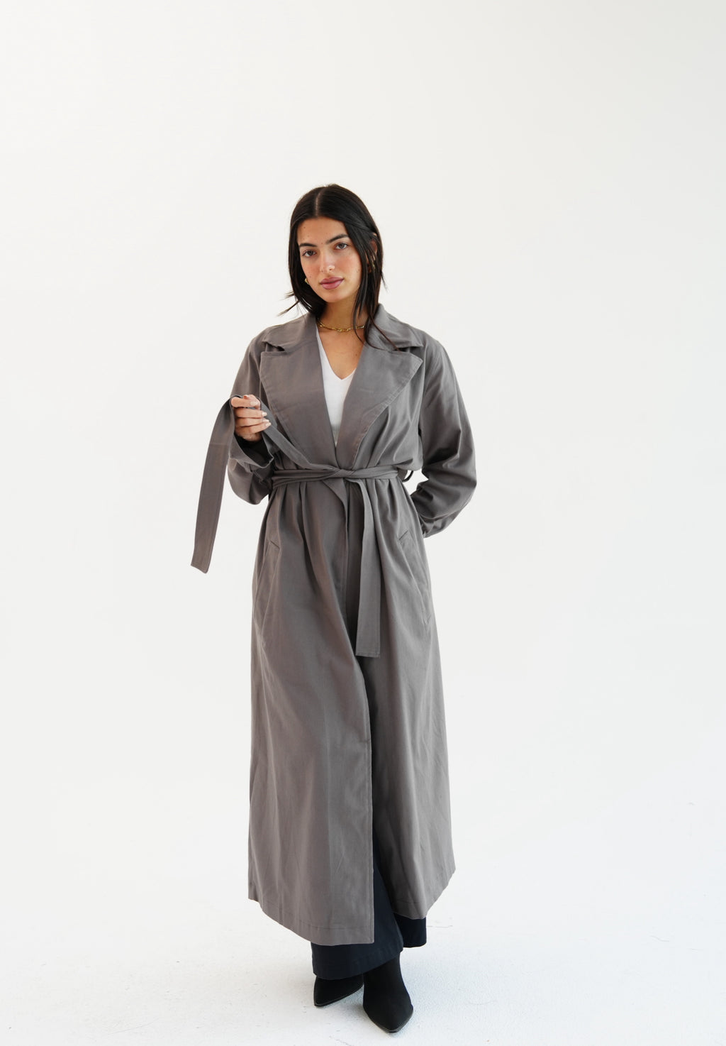 Trench Coat - gray