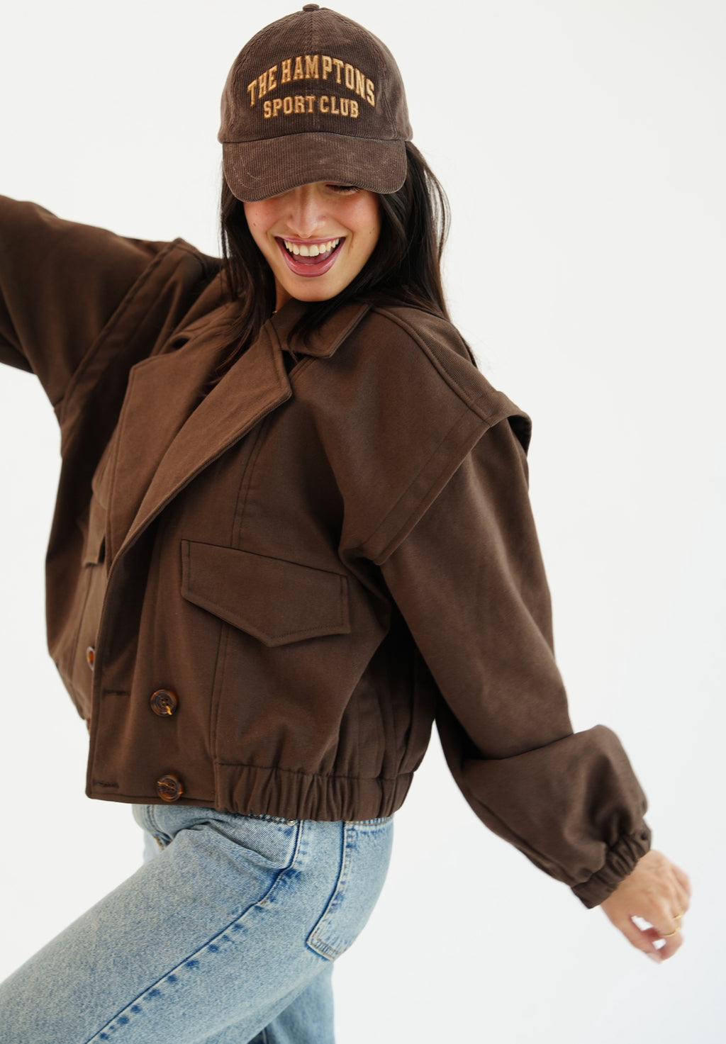 Balloon Jacket - Brown