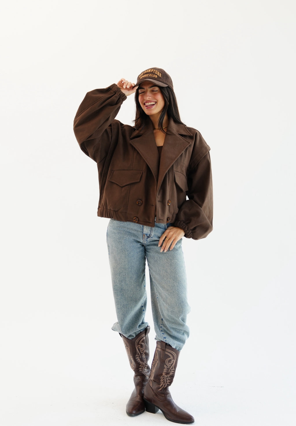 Balloon Jacket - Brown