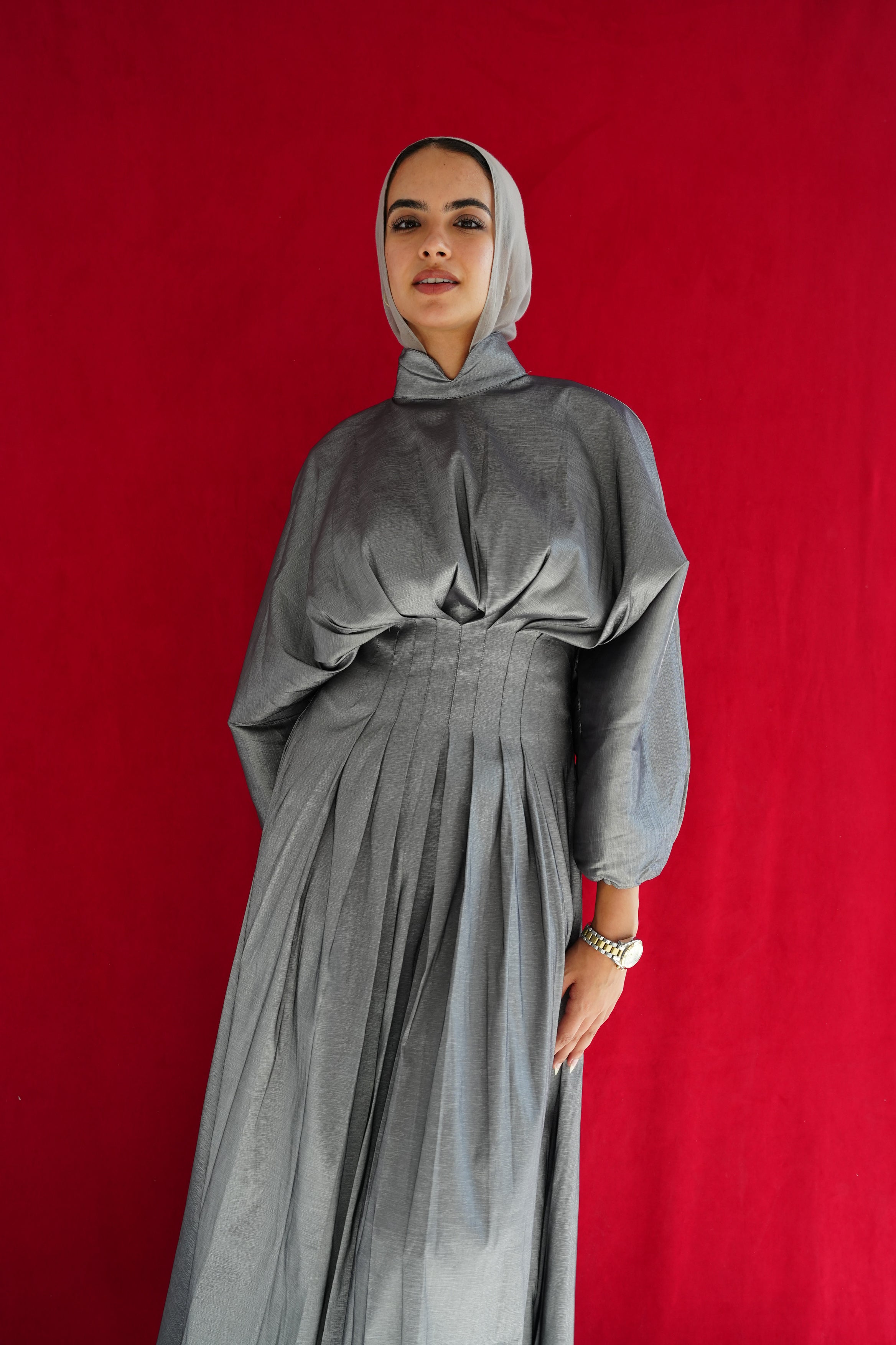 The Glow Dress- Silver