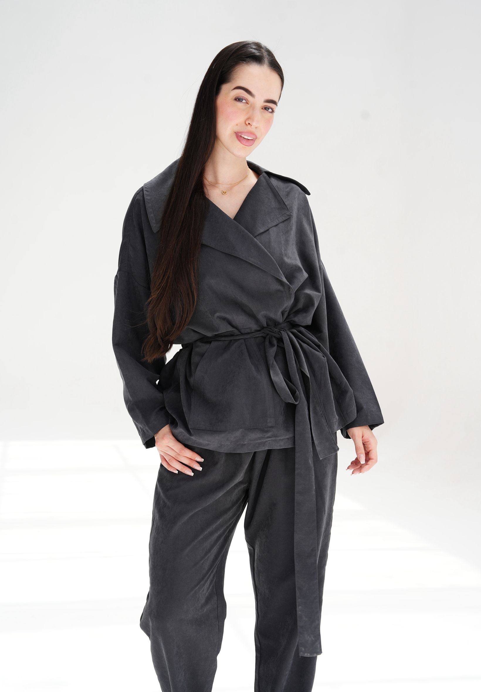 Contour Cupra cardigan in black